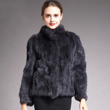 Fur Coat Fashion Genuine Rabbit Fur