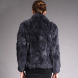 Fur Coat Fashion Genuine Rabbit Fur