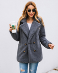 Jacket Coat Women Winter Fleece Warm