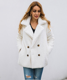 Jacket Coat Women Winter Fleece Warm