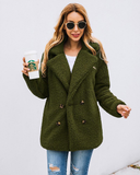 Jacket Coat Women Winter Fleece Warm