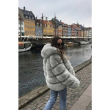 Fluffy Fur Coat Fleece Long Sleeve