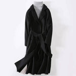 Women Cashmere Blend Long Coats