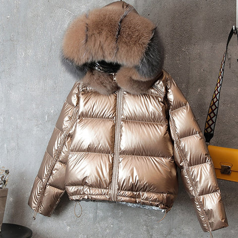 Duck Parkas Clothes Light Jacket Women