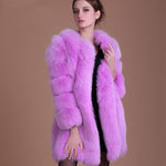 Fashion Fur Coat Female Elegant