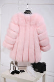 Fashion Fur Coat Female Elegant