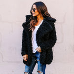 Fur Coat Women Fashion Streetwear